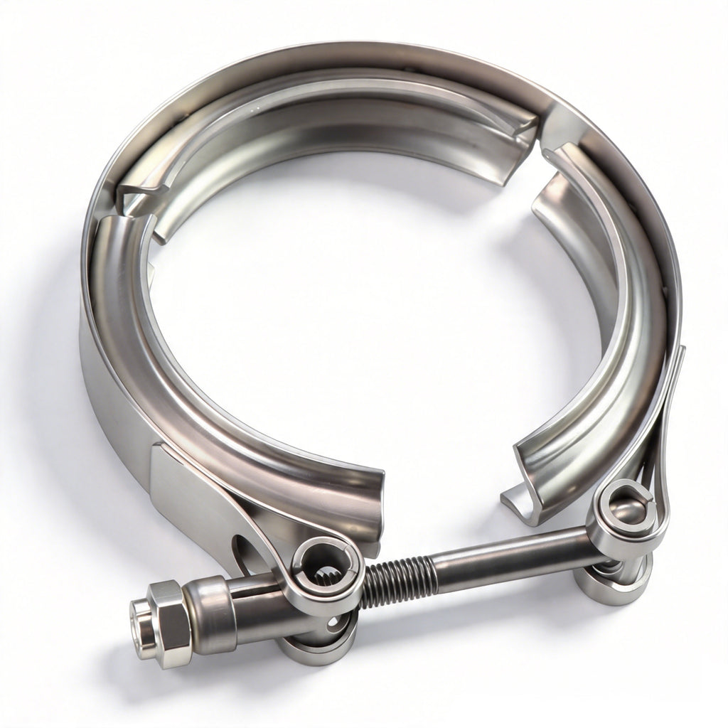 304 Stainless Steel V-Band Clamp with Male & Female Flange