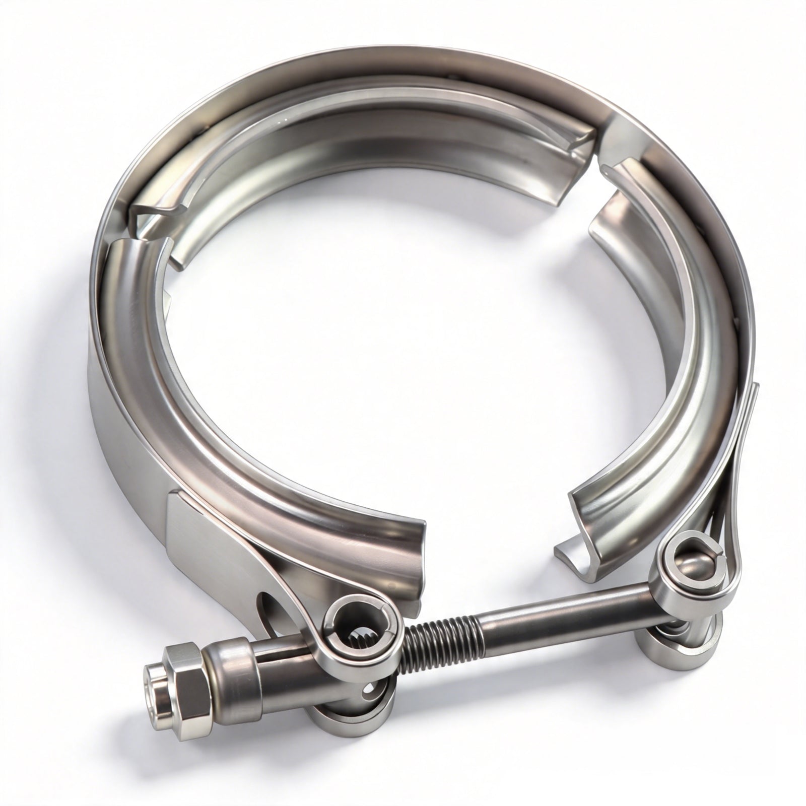 304 Stainless Steel V-Band Clamp with Male & Female Flange