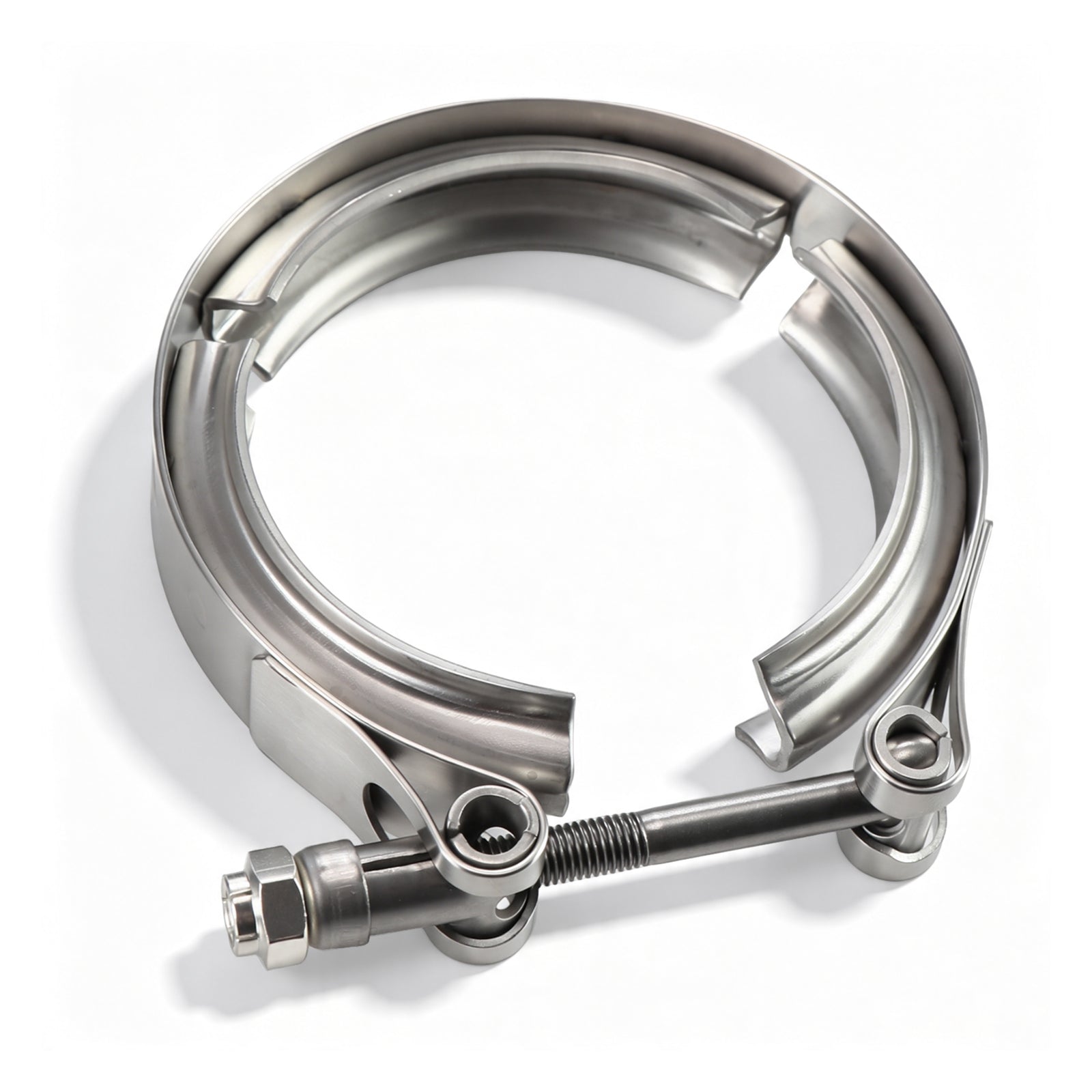 304 Stainless Steel V-Band Clamp with Male & Female Flange