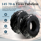 145/70-6 Tires Tubeless