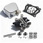 Billet Valve Cover 1.3 Ratio Solid Cast Racing Shaft Rocker Arm With 22lb Valve Springs Kit For GX160 GX200 Predator 212 Non Hemi 196cc 224cc Engine Predator 212 Performance Parts