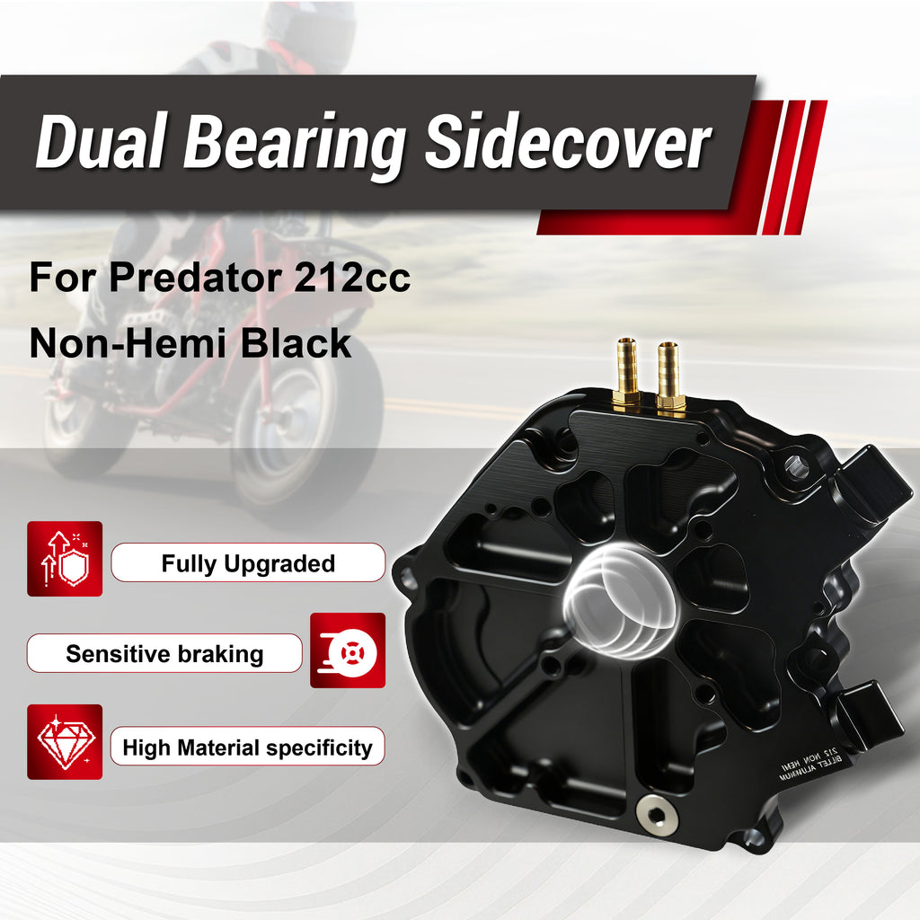 Dual Bearing Billet Side Cover Non-Hemi