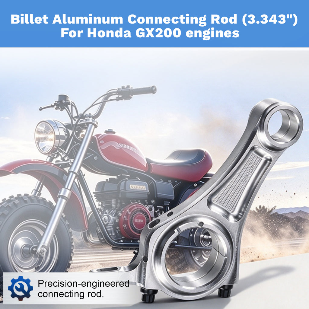 Billet Aluminum Connecting Rod (3.343") For Honda GX200 engines