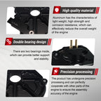 Dual Bearing Billet Side Cover Non-Hemi