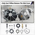 Dual Bearing Die-casting SideCover For Predator 212cc Non-Hemi