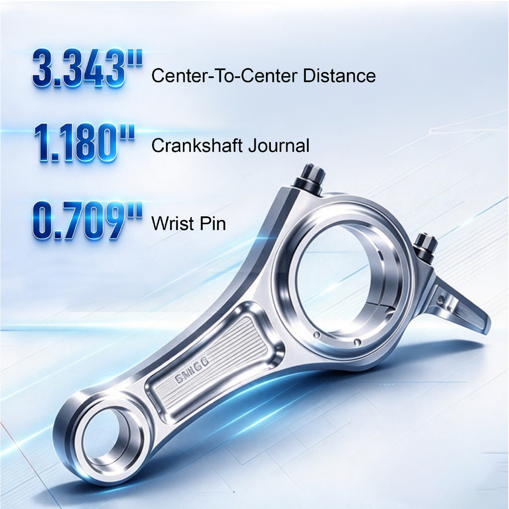 Billet Aluminum Connecting Rod (3.343") For Honda GX200 engines
