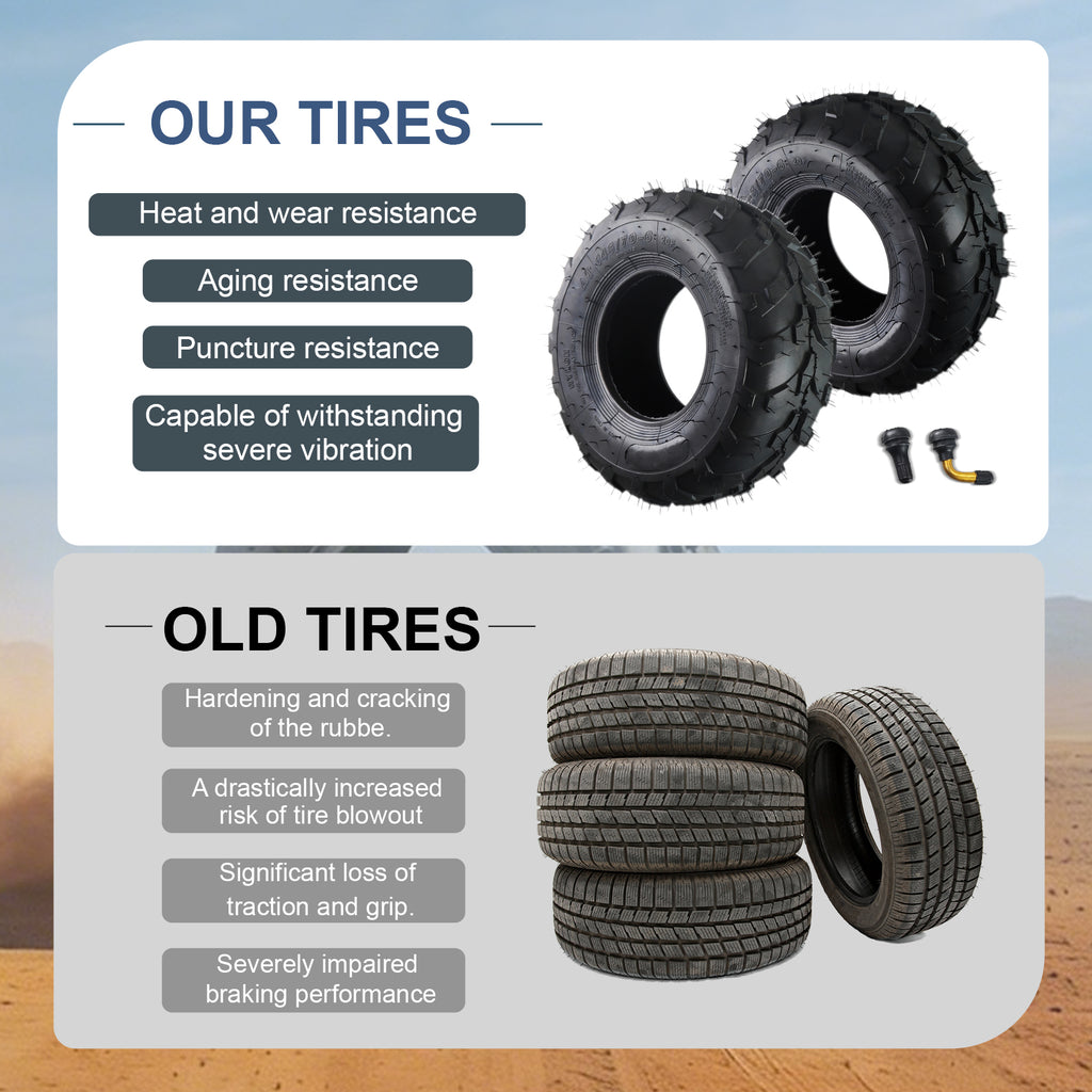 145/70-6 Tires Tubeless