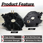 Dual Bearing Billet Side Cover Non-Hemi