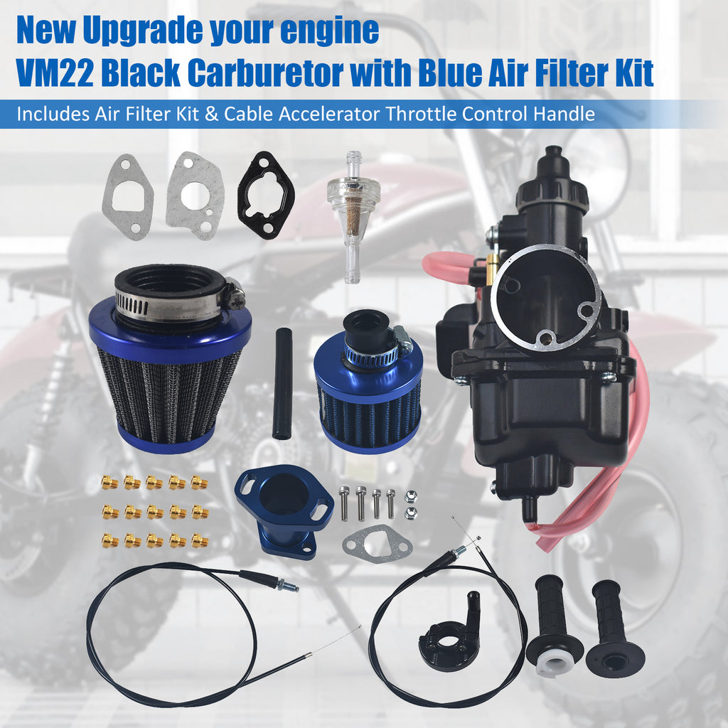 VM22 Carburetor 52" Throttle Cable For Predator 212cc 196cc CT200U Mini Bike