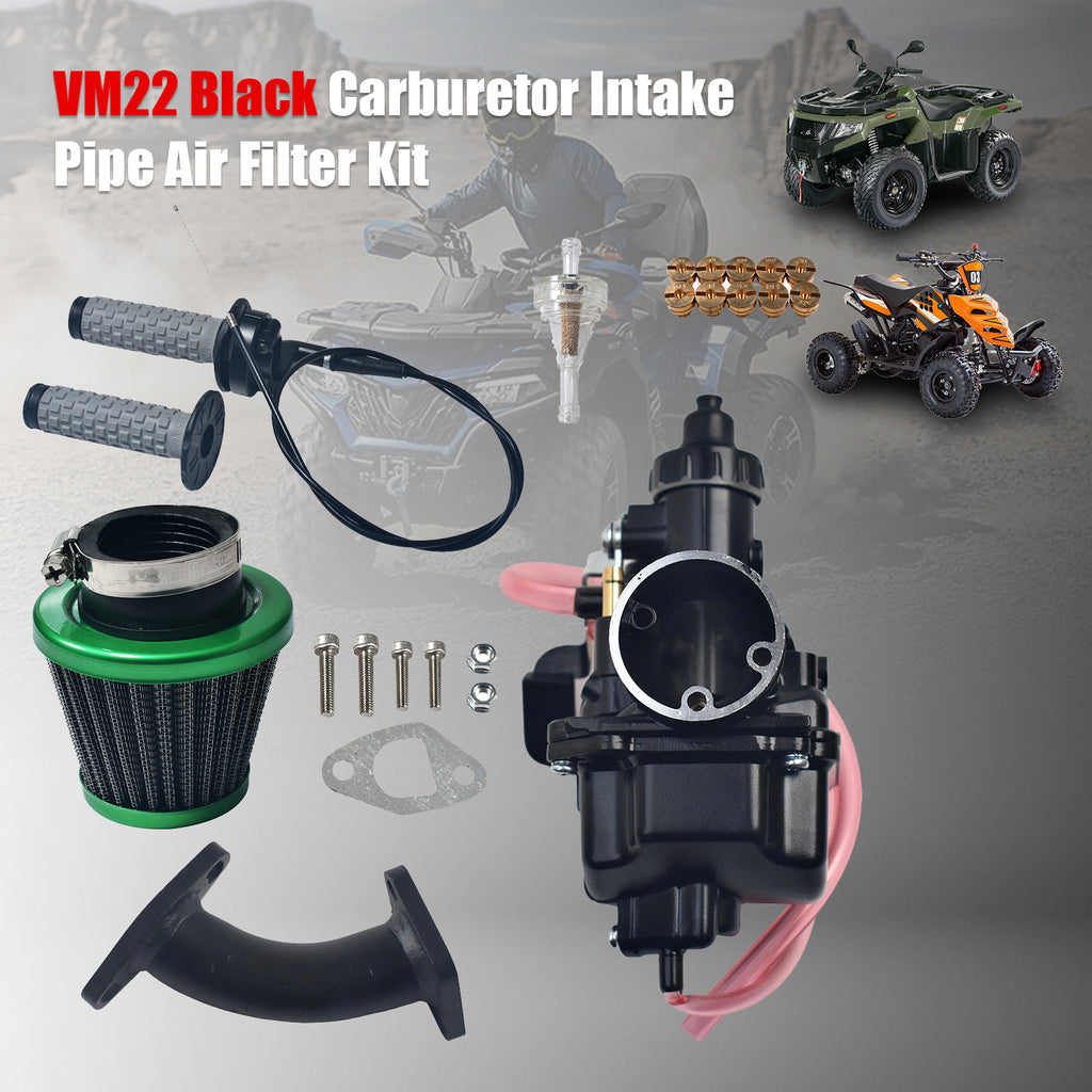 VM22 Green Carburetor Intake Air Filter For Honda GX200 GX160 CT200U Go Kart