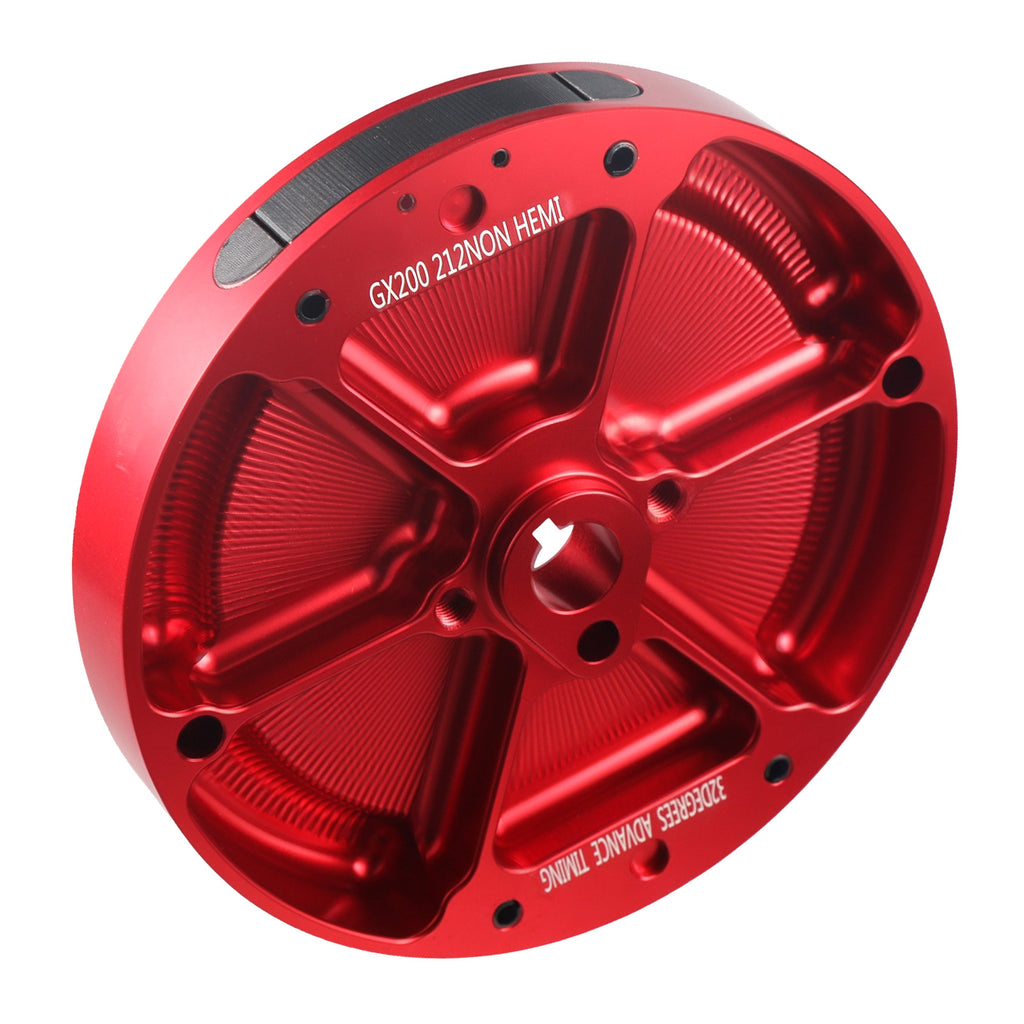 Stage3  Ultra-Light Billet Aluminum Flywheel Fits Predator 212cc Non-Hemi /Hemi  GX200 Engines