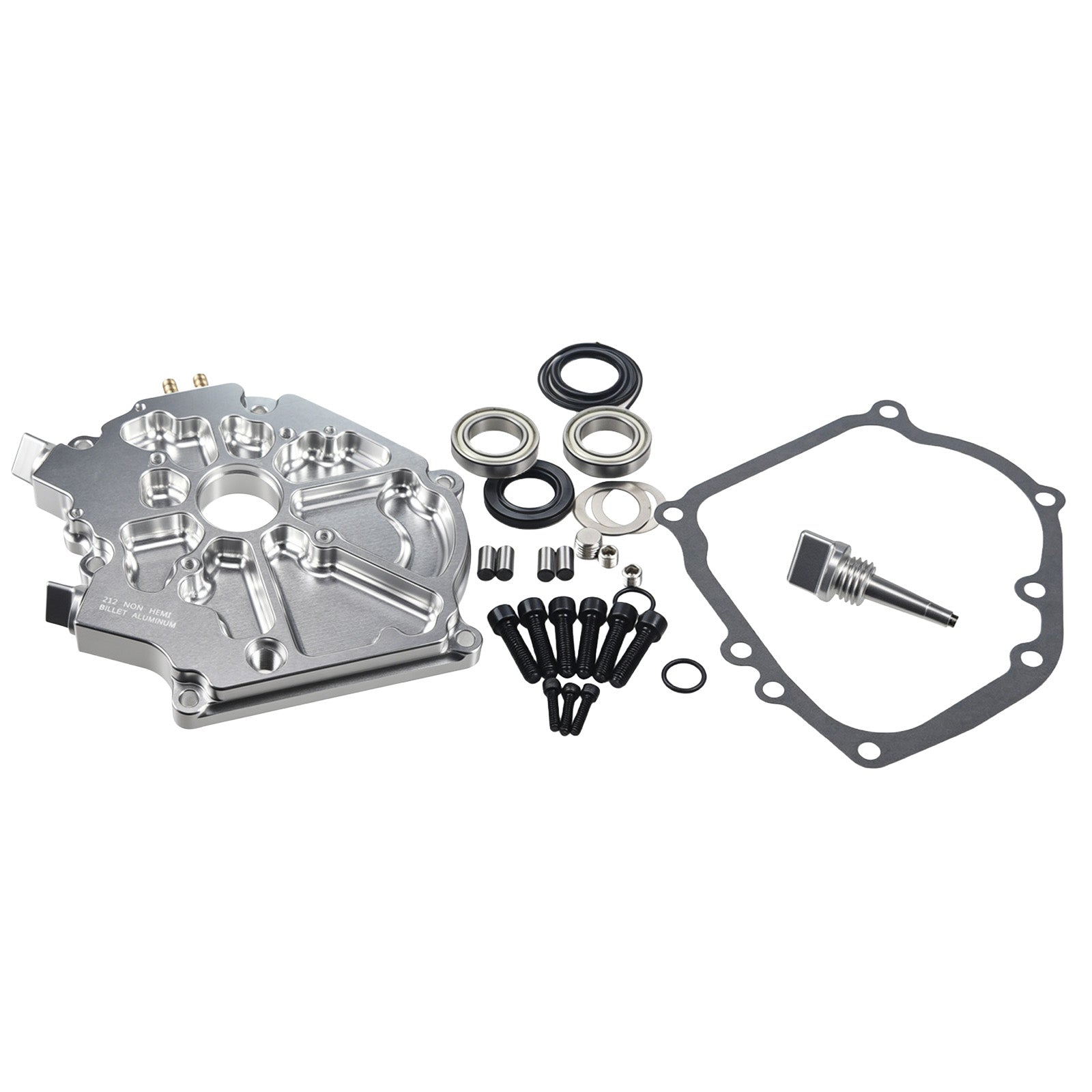 Dual Bearing Billet Side Cover Non-Hemi