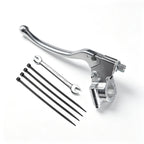 22mm 7/8" Left Brake Handle Clutch Lever Perch for Minibike Pit Dirt Bike