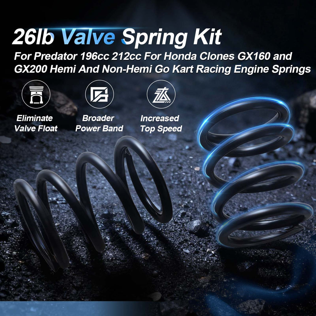 212cc .265 Cam Camshaft for Predator 212cc Hemi 196cc Clone GX200 Engine Minibike Go Kart Performance Parts