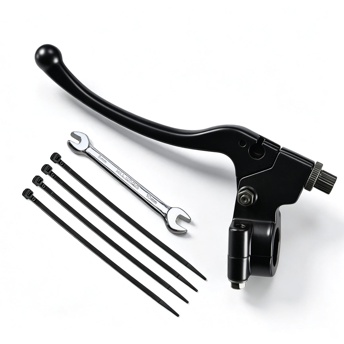 22mm 7/8" Left Brake Handle Clutch Lever Perch for Minibike Pit Dirt Bike