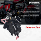 VM22 Carburetor 52" Throttle Cable For Predator 212cc 196cc CT200U Mini Bike