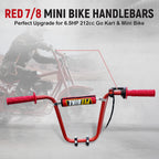 7/8 Mini Bike Handlebars 14" Ape Hanger