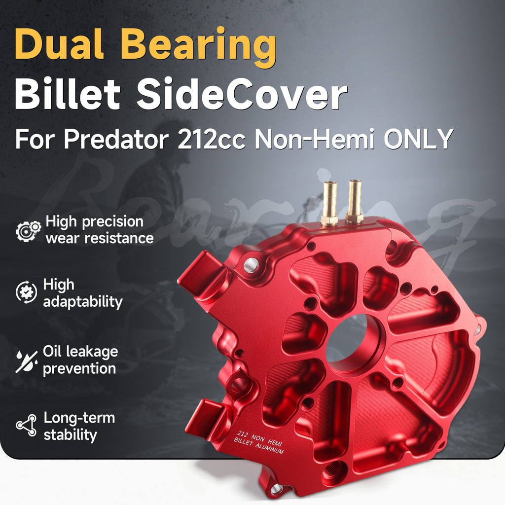 Dual Bearing Billet Side Cover Non-Hemi