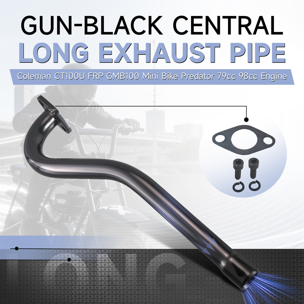 Central long Exhaust Pipe Coleman CT100U