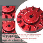 Speedway Billet Flywheel For Predator 212cc Hemi 3.33lb 32° Timing Advance Red