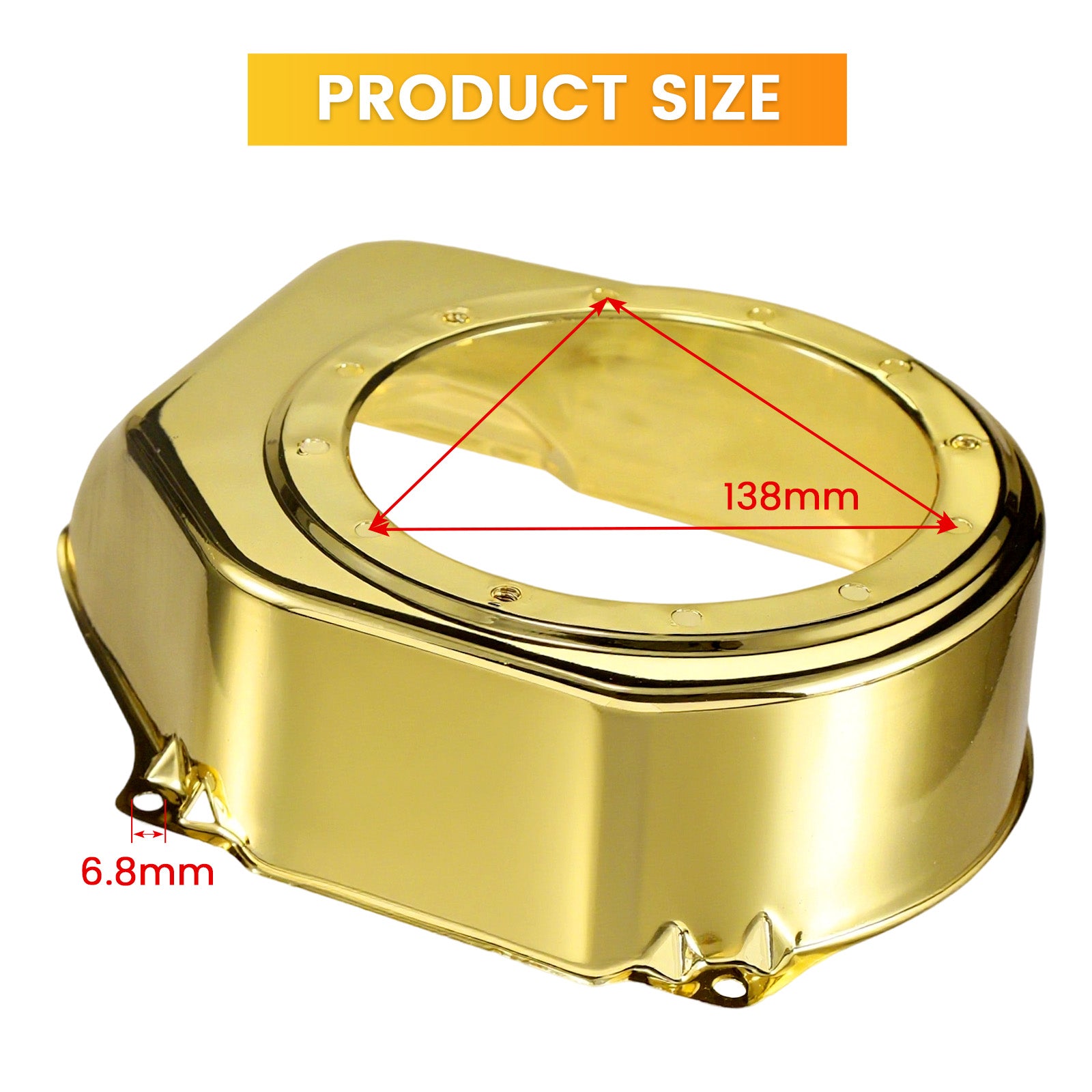 Recoil Fan Cover For Predator 212cc For Honda GX160 GX200 For Coleman CT200U BT200X For Tillotson Hisun Clone 196cc Engine For KT196 Go Kart Mini Bike Gold