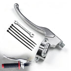 22mm 7/8" Left Brake Handle Clutch Lever Perch for Minibike Pit Dirt Bike