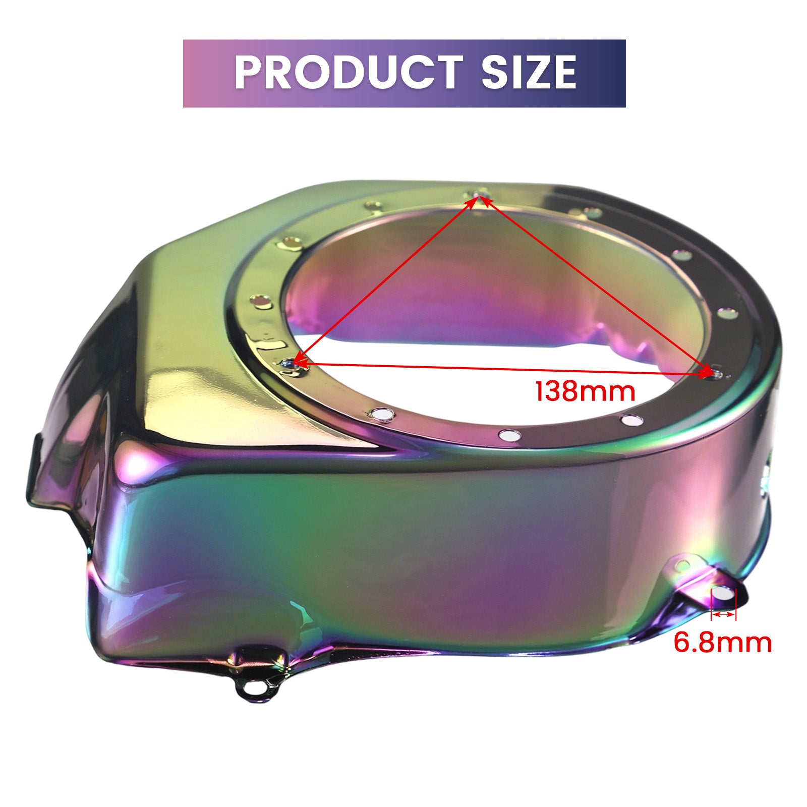 Recoil Fan Cover For Predator 212cc For Honda GX160 GX200 For Coleman CT200U BT200X For Tillotson Hisun Clone 196cc Engine For KT196 Go Kart Mini Bike Colorful