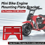 Mounting Plate Bracket For Predator 212 196 224cc Coleman B100 Baja DB30