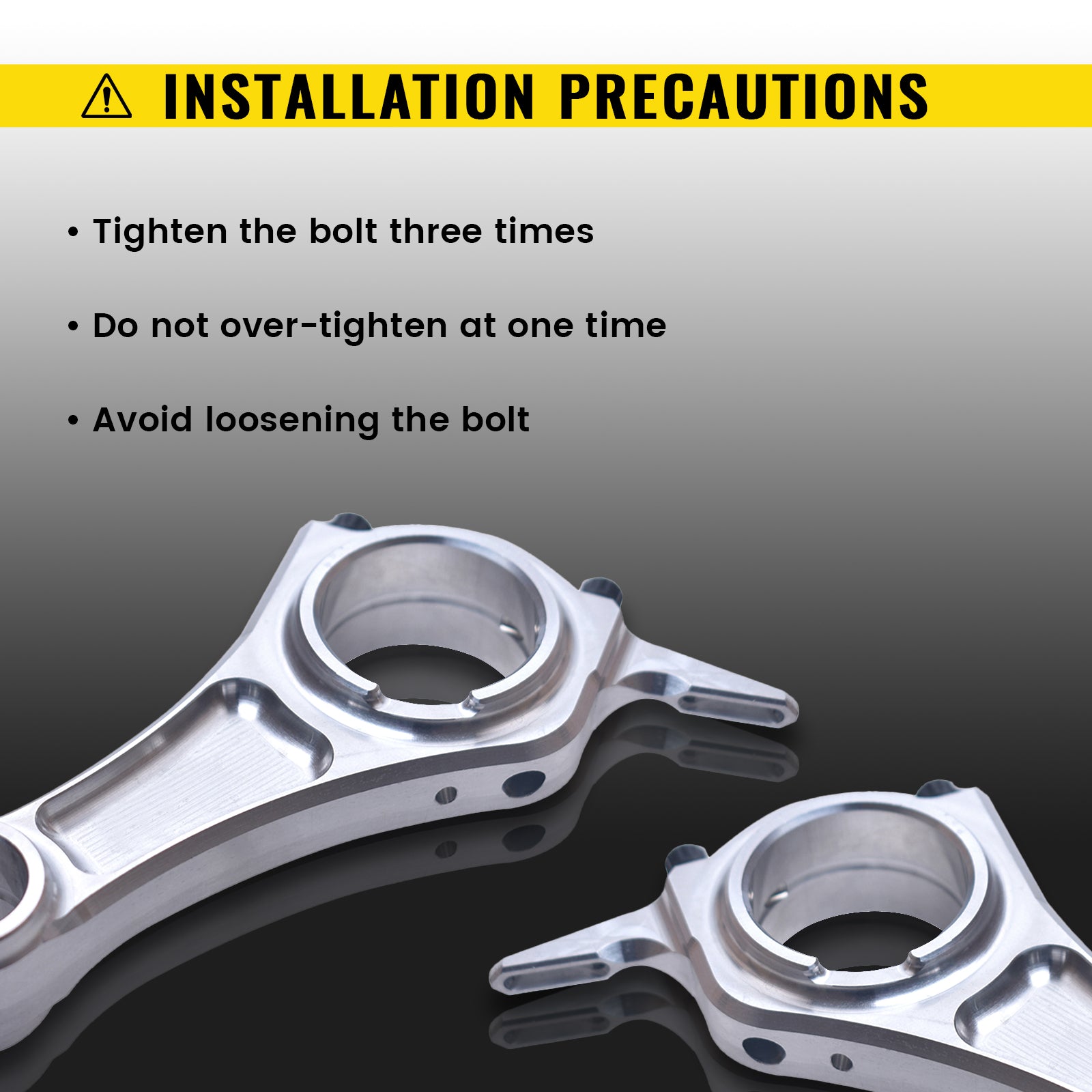 Forged Aluminum Connecting Rod (3.328"+.020) For Predator 212cc