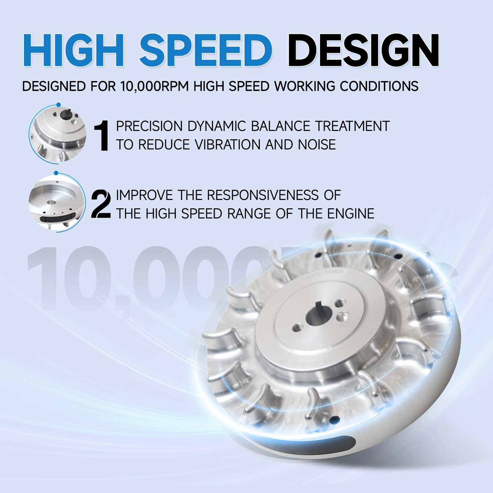 Speedway Billet Flywheel For Predator 196cc 212cc NonHemi