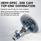212cc .308 Cam Camshaft 26lb Vavle Spring for Predator 212cc Hemi 196cc Clone GX200 Tillotson 196 212 225 Engine Minibike Go Kart Performance Parts
