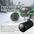 10" x 4.5" Aluminum Fuel Tank for 196cc/212cc Mini Bikes & Go Karts