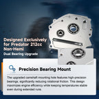 Upgraded Dual Bearing Billet Aluminum Sidecover