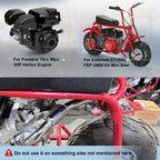 Central 98cc Exhaust Pipe For FRP GMB100 Coleman CT100U