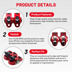 Ultra-Light 1.3 Ratio Roller Rockers GX200 Predator 212 224 Non-Hemi Red