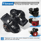 Ultra Light 1.3 Ratio Roller Rockers Kit For Predator 212cc Non Hemi For Honda GX200 Clone Engines with Chromoly Pushrods and Valve Springs