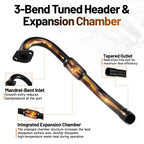 Exhaust Pipe For Predator 212cc Mini Bike Go Kart