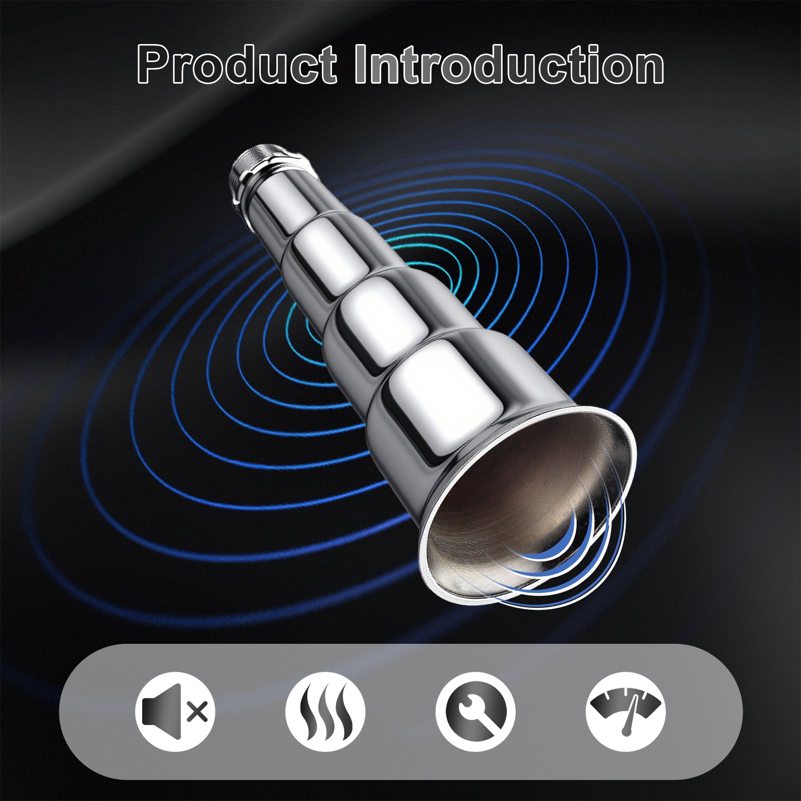 4 Stage Exhaust tip 3/4 NPT