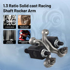 1.3 Ratio Solid cast Racing Shaft Rocker Arm set with billet value cover 22lb race springs for Predator 196cc 212cc 224cc Non Hemi