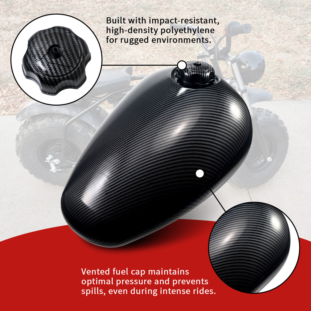 5.5L Fuel Tank for Coleman CT200U-EX Axis M200 196cc Mini Bikes