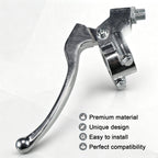 22mm 7/8" Left Brake Handle Clutch Lever Perch for Minibike Pit Dirt Bike