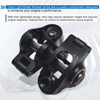 Ultra Light 1.3 Ratio Roller Rockers Kit For Predator 212cc Non Hemi For Honda GX200 Clone Engines with Chromoly Pushrods and Valve Springs