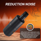 Exhaust Pipe with Muffler For Predator 212cc 196cc/6.5HP,For Coleman CT200U BT200X,Go Kart and Gas Mini Bike Black