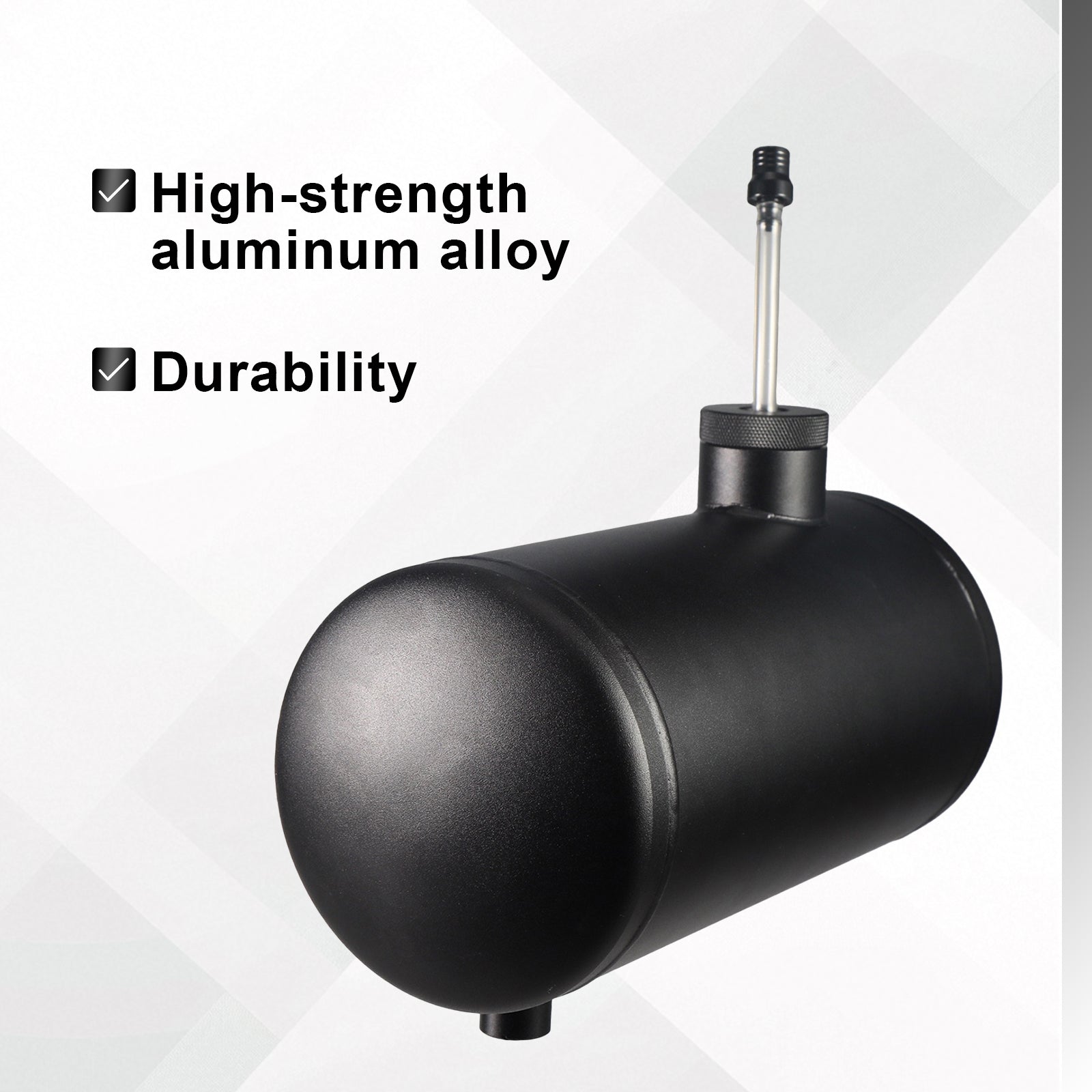 10" x 4.5" Aluminum Fuel Tank for 196cc/212cc Mini Bikes & Go Karts