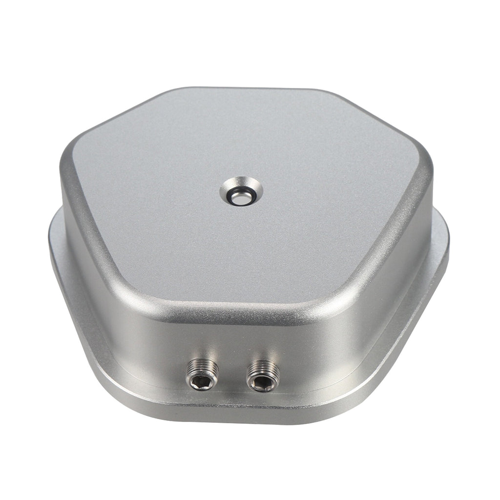 Valve Cover Kit Billet Aluminum Sandblasted Silver Oxide For GX390 Predator 420