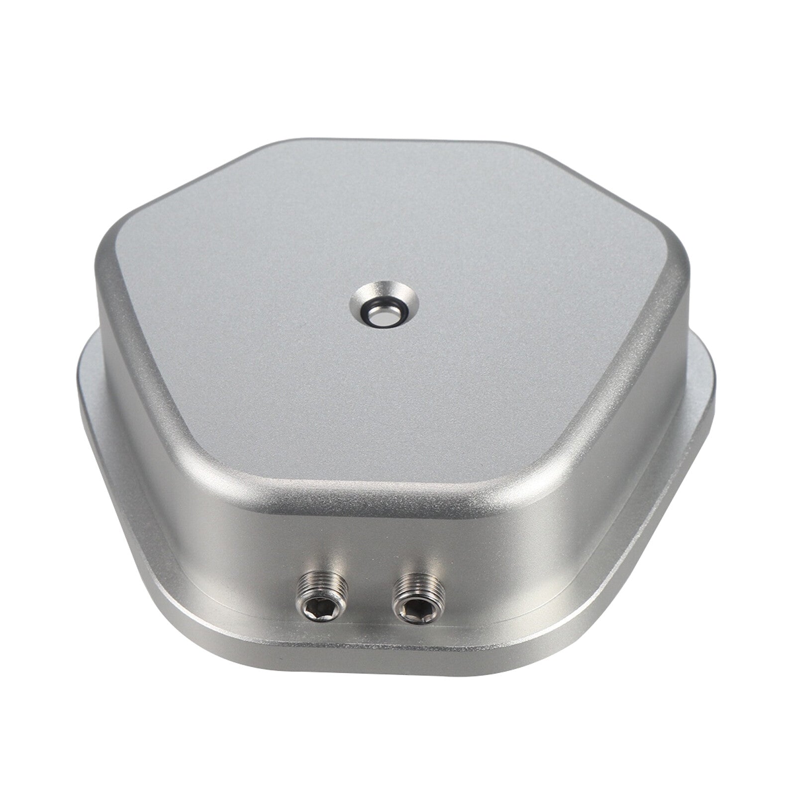 Valve Cover Kit Billet Aluminum Sandblasted Silver Oxide For GX390 Predator 420