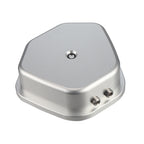 Valve Cover Kit Billet Aluminum Sandblasted Silver Oxide For GX390 Predator 420