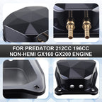 Diamond Shaped Valve Cover Fit GX200 Clone Predator 212cc Non-Hemi 224cc engine