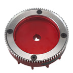Red Electric Start Billet Flywheel For Honda GX160/GX200 196cc Clone Tillotson