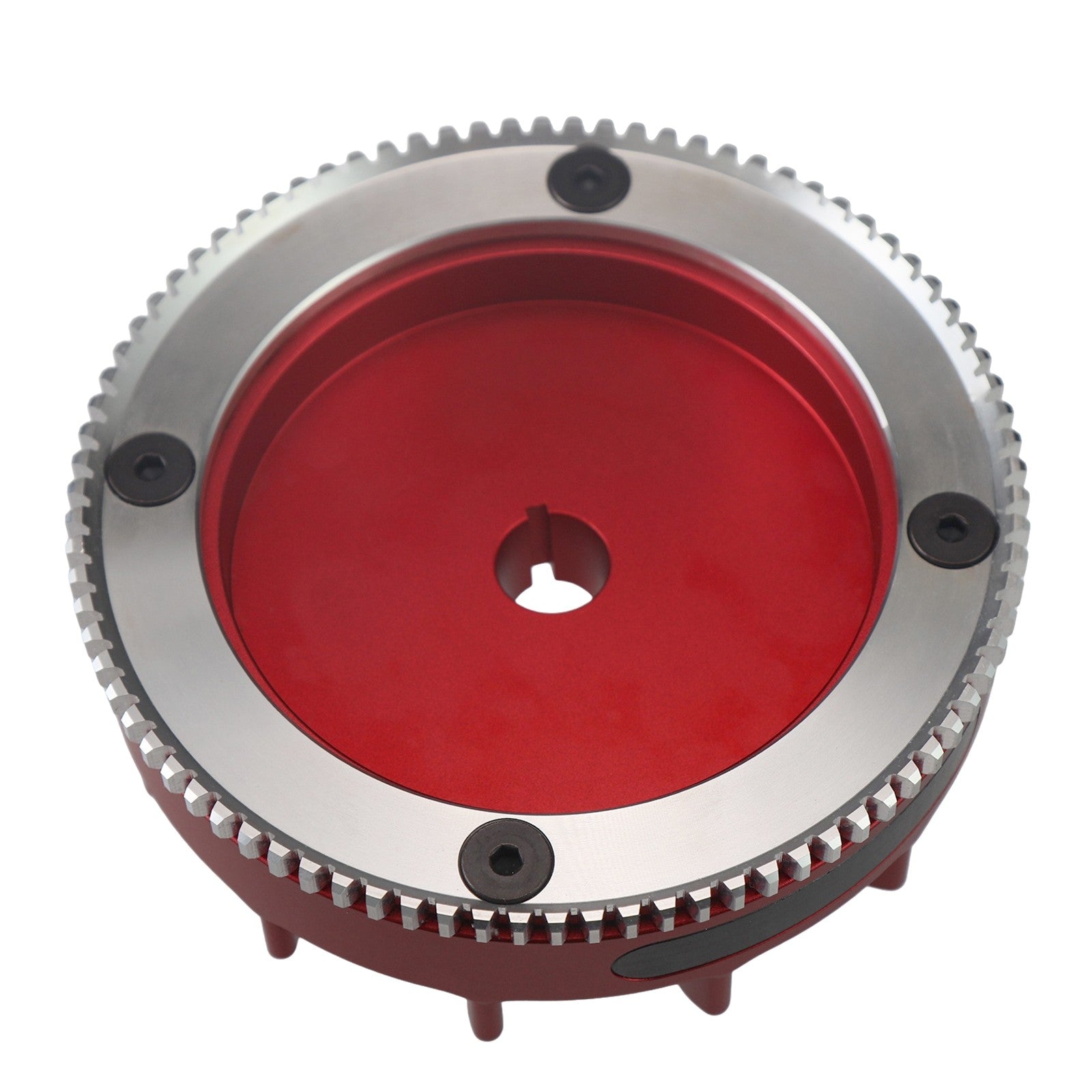Red Electric Start Billet Flywheel For Honda GX160/GX200 196cc Clone Tillotson